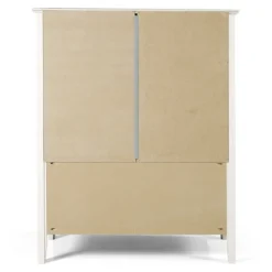 Bookshelves-Kirkland's Home Brazilian Pine Wood 3-Tier Bookshelf White