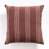Pillows-Kirkland's Home Brick Providence Stripe Pillow Red