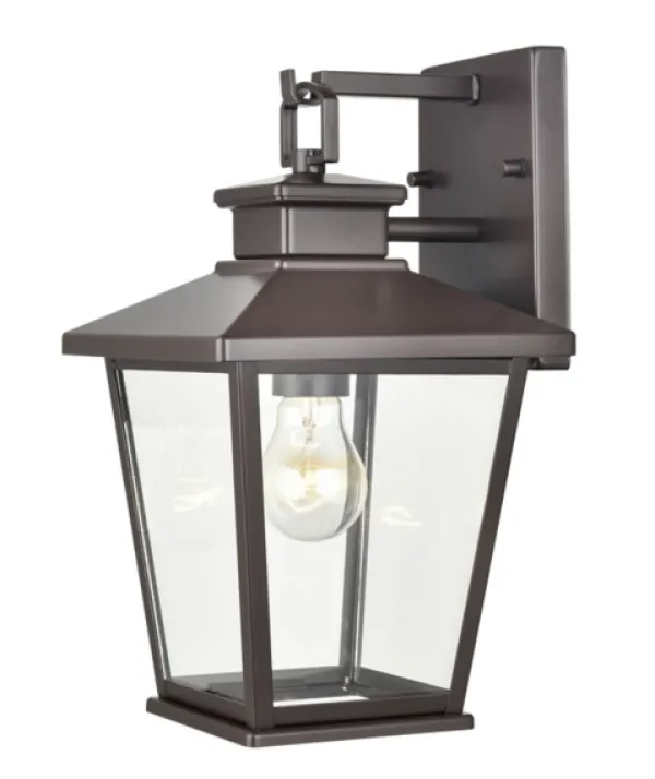 Outdoor Lighting-Kirkland's Home Bronze Classic Lantern Outdoor Sconce Brown