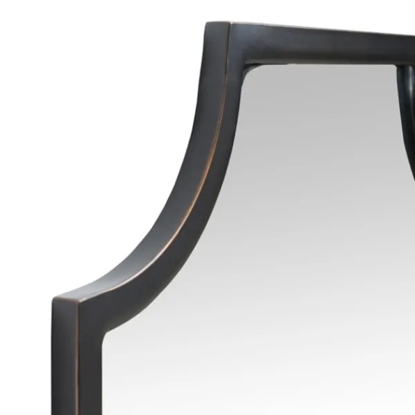 Decorative Mirrors-Kirkland's Home Bronze Metal Abigail Mirror Brown