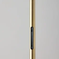 Floor Lamps-Kirkland's Home Bronze Metal Dome Shade Floor Lamp White