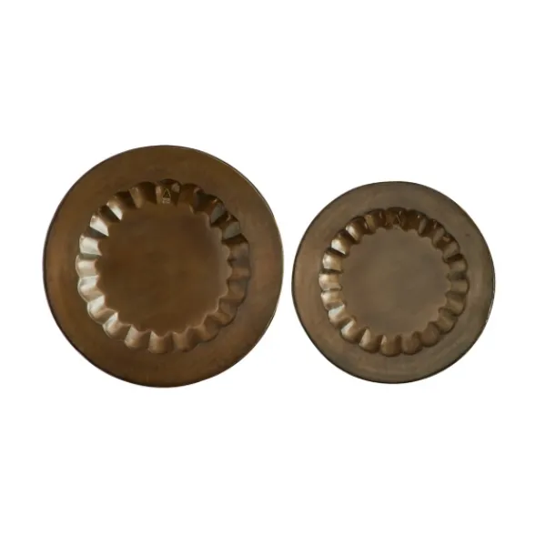 Wall Plaques-Kirkland's Home Bronze Metal Moroccan Wall Sculptures, Set Of 2 Brown
