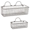 Wall Storage-Kirkland's Home Bronze Wall Hanging Wire Baskets, Set Of 2