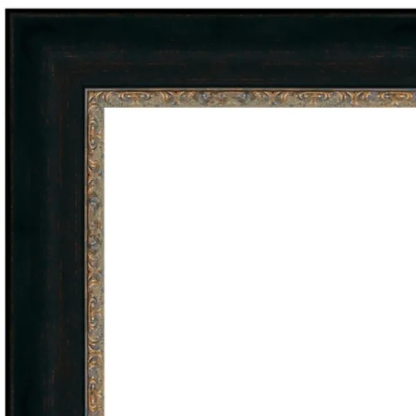 Decorative Mirrors-Kirkland's Home Brown And Bronze Scalloped Edge Frame Mirror