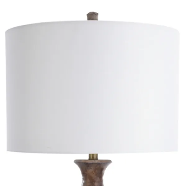 Table Lamps-Kirkland's Home Brown And Gold Gourd Table Lamp White
