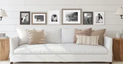 Gallery Wall Frames-Kirkland's Home Brown And Gray 6-Pc. Gallery Wall Frame Set