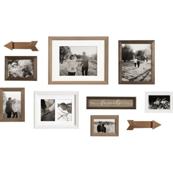 Gallery Wall Frames-Kirkland's Home Brown Arrow 10-Pc. Gallery Wall Picture Frame Set