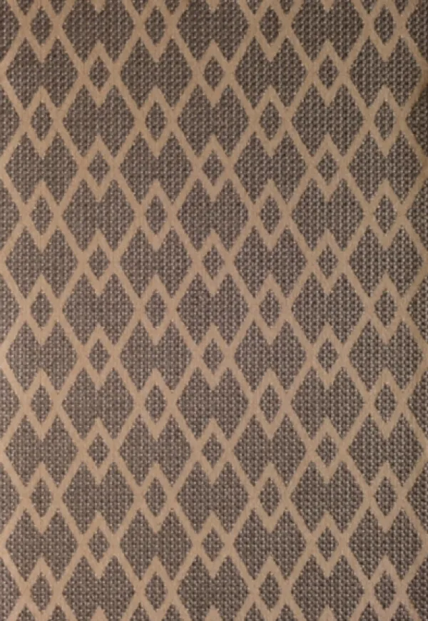 Outdoor Rugs-Kirkland's Home Brown Diamond Chevron Outdoor Area Rug, 7X9 Brown/Tan