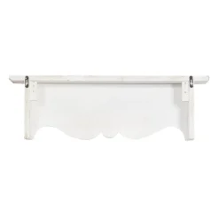 Shelves-Kirkland's Home Brown Distressed Carved Wood Wall Shelf