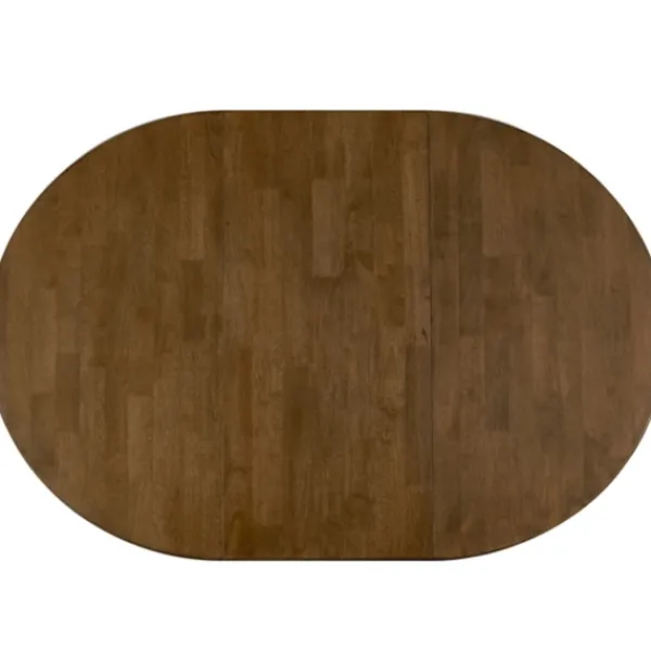 Dining Tables-Kirkland's Home Brown Leaf Wooden Dining Table