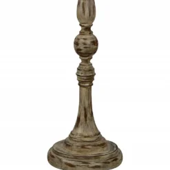 Floor Lamps-Kirkland's Home Brown Rodan Floor Lamp Ivory