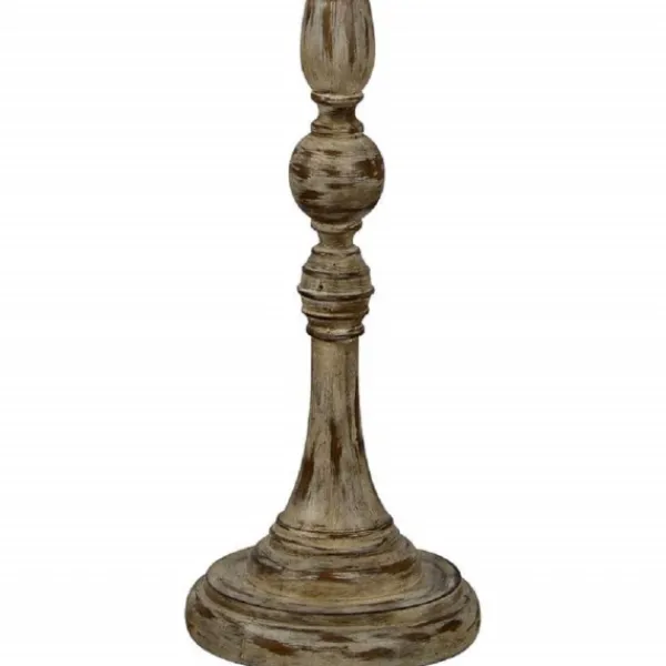 Floor Lamps-Kirkland's Home Brown Rodan Floor Lamp Ivory