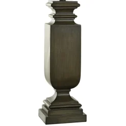 Table Lamps-Kirkland's Home Brown Traditional Rectangular Table Lamp Brown/Tan