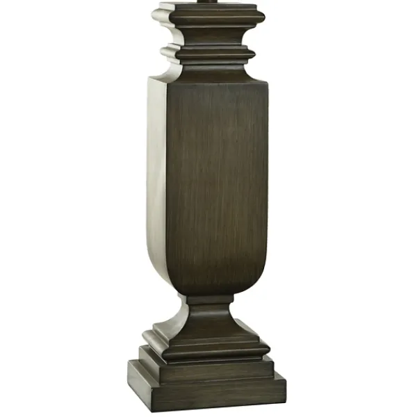 Table Lamps-Kirkland's Home Brown Traditional Rectangular Table Lamp Brown/Tan