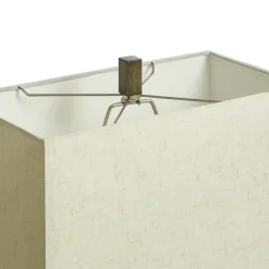 Table Lamps-Kirkland's Home Brown Traditional Rectangular Table Lamp Brown/Tan