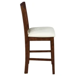 Bar Stools & Counter Height Stools-Kirkland's Home Brown Wilbur Cane Back Counter Stools, Set Of 2 Brown/White