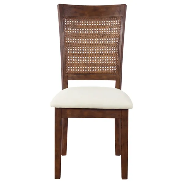 Dining Chairs-Kirkland's Home Brown Wilbur Cane Back Dining Chairs, Set Of 2 Brown/White