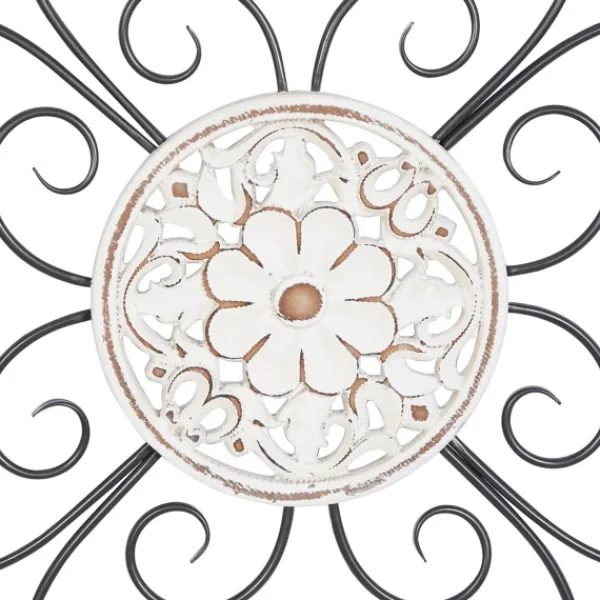 Wall Plaques-Kirkland's Home Brown Wood And Metal Farmhouse Wall Plaque Brown/White/Black