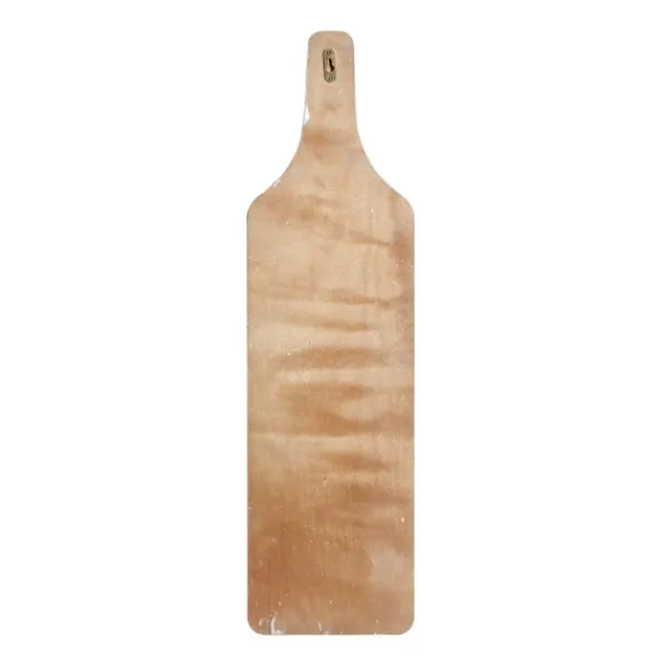 Wall Storage-Kirkland's Home Brown Wood Bottle Frame Metal Bracket Wine Holder