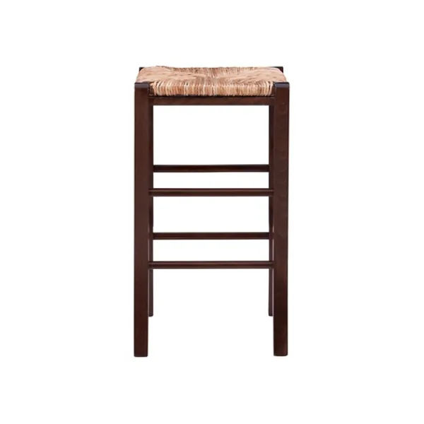 Bar Stools & Counter Height Stools-Kirkland's Home Brown Wood Grass Backless 2-Pc. Counter Stool Set Tan