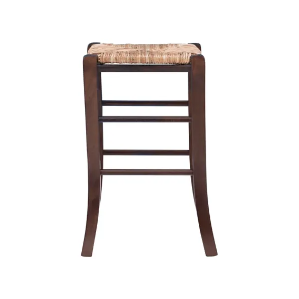 Bar Stools & Counter Height Stools-Kirkland's Home Brown Wood Grass Backless 2-Pc. Counter Stool Set Tan