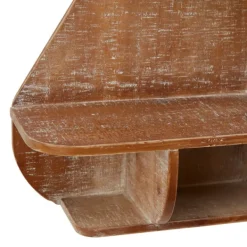 Shelves-Kirkland's Home Brown Wood Sailboat Wall Shelf