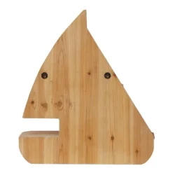 Shelves-Kirkland's Home Brown Wood Sailboat Wall Shelf