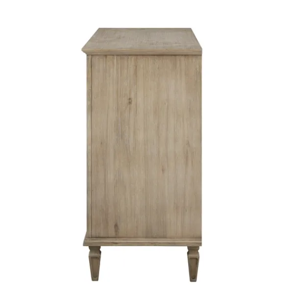 Dressers & Chests-Kirkland's Home Brushed Birch 4-Drawer Wooden Dresser Tan