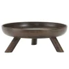 Decorative Bowls & Jars-Kirkland's Home Brushed Metal Tri-Pod Bowls, Set Of 2 Brown