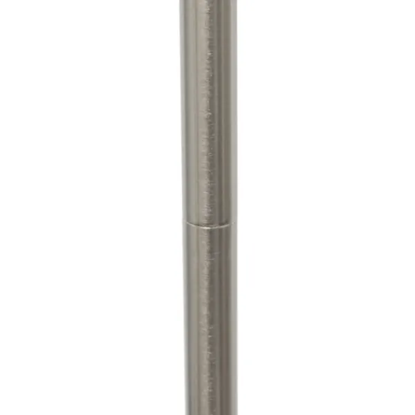 Floor Lamps-Kirkland's Home Brushed Nickel Floor Lamp Gray