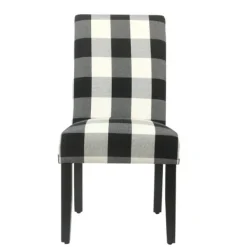Dining Chairs-Kirkland's Home Buffalo Check Dining Chairs, Set Of 2 Black