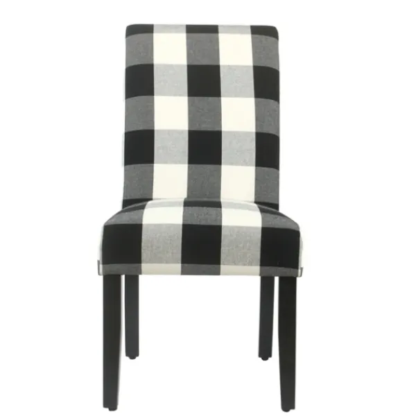 Dining Chairs-Kirkland's Home Buffalo Check Dining Chairs, Set Of 2 Black