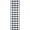 Outdoor Rugs-Kirkland's Home Buffalo Check Outdoor Runner Blue
