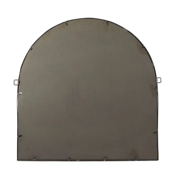 Decorative Mirrors-Kirkland's Home Burnt Iron Metal Curve Overlay Arched Mirror