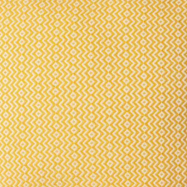 Pillows-Kirkland's Home Buttercup Chevron Organic Cotton Throw Pillow Yellow