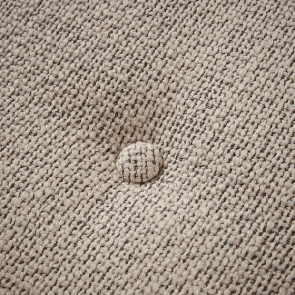 Benches & Ottomans-Kirkland's Home Button Tufted Wood Bench Tan