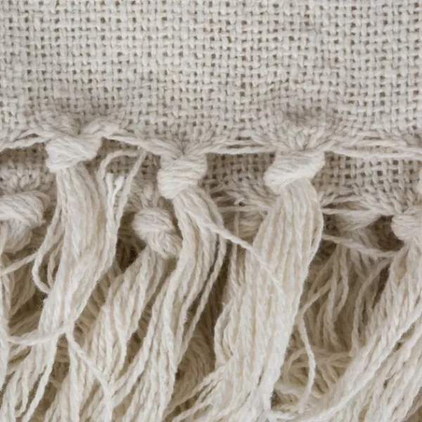 Blankets & Throws-Kirkland's Home Cabana Stripe Throw Gray