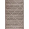 Outdoor Rugs-Kirkland's Home Cafe Geo Lattice Outdoor Area Rug, 4X7 Brown