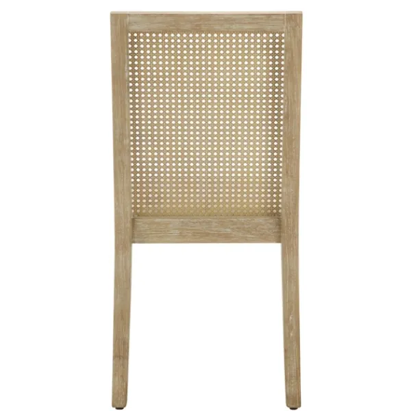 Dining Chairs-Kirkland's Home Cane Back Upholstered Wood Dining Chairs, Set Of 2 Tan