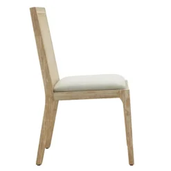 Dining Chairs-Kirkland's Home Cane Back Upholstered Wood Dining Chairs, Set Of 2 Tan