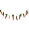 Decorative Accents-Kirkland's Home Carrot And Twig Bundle Garland Orange