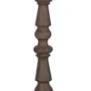 Floor Lamps-Kirkland's Home Carved Spindle Floor Lamp Brown