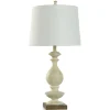 Table Lamps-Kirkland's Home Carved Traditional Table Lamp White