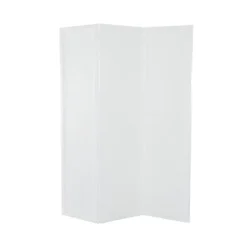 Decorative Accents-Kirkland's Home Carved Wood 3-Panel Room Divider White