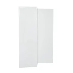Decorative Accents-Kirkland's Home Carved Wood 3-Panel Room Divider White