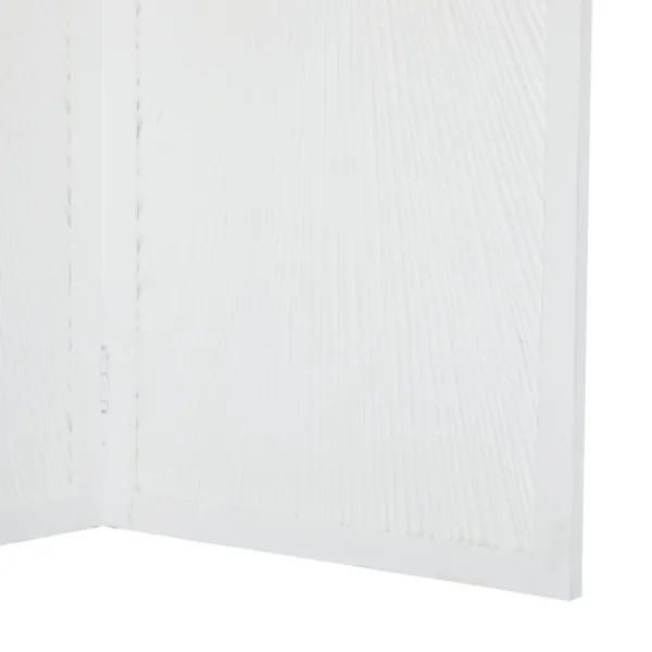 Decorative Accents-Kirkland's Home Carved Wood 3-Panel Room Divider White