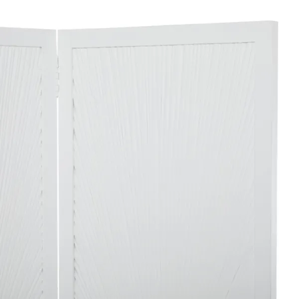 Decorative Accents-Kirkland's Home Carved Wood 3-Panel Room Divider White