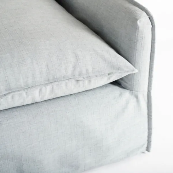 Accent Chairs-Kirkland's Home Celine Sky Swivel Down Armchair Gray