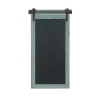 Memo & Chalkboards-Kirkland's Home Cerulean Distressed Blackboard Wall Plaque Blue