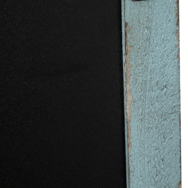 Memo & Chalkboards-Kirkland's Home Cerulean Distressed Blackboard Wall Plaque Blue